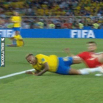 Top1 - Neymar queda