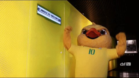 Top10 - Canarinho comemora 